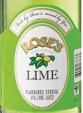 Lime Juice Cordial